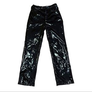 PVC cigarette trousers by MISSGUIDED